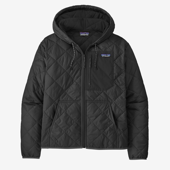 Patagonia Jack Daniel’s Embroidered Diamond Quilted Bomber Hoody - Picture 8 of 8